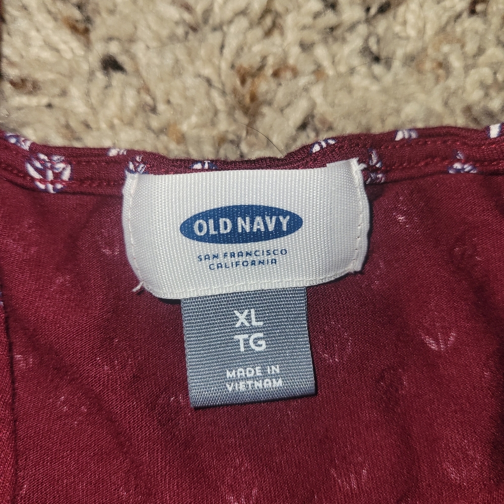 Old Navy Sleeveless Top Women's Sz XL - Picture 4 of 9